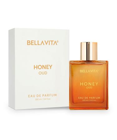 Honey Oud Eau de Parfum (3.4 fl. oz.) | Patchouli Vanilla Bergamot Floral & Spicy + Made with Clean & Vegan Essentials Oils + Cruelty Free | Long-Lasting Unisex Fragrance - Buy Online on GoSupps.com