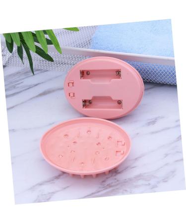 Partykindom 3-in-1 Shower Hairbrush & Scalp Massager for Hair Growth - Pink Shampoo Brush with Automatic Massage Function - Buy Online on GoSupps.com