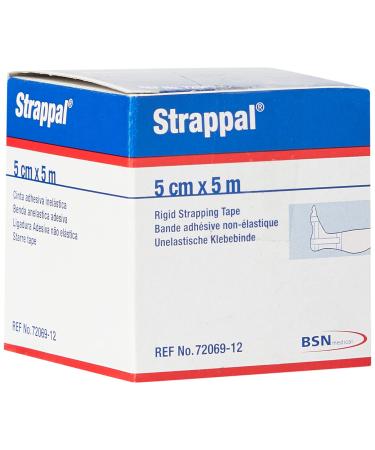 BSN Medical STRP2-1 Strappal Zinc Oxide Strong Sports Support Tape 5 cm x 5 m 5cm x 5m