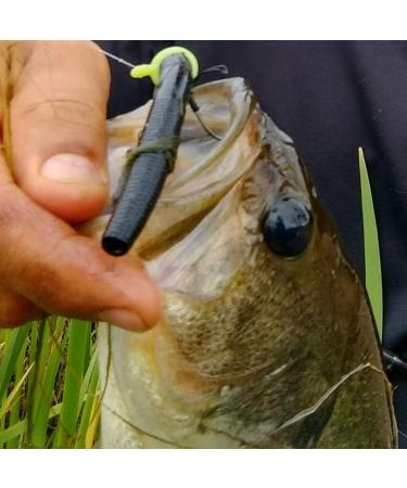 Real Fish Sink-O-Ring for Yamamoto Senko Worms | Soft Baits Rig O-Ring Tool | 3/8 inch Black - Buy Online on GoSupps.com