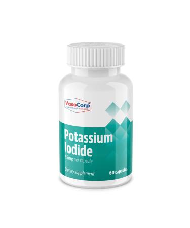 NeuropAWAY - Potassium Iodide 65 mg - Dietary Supplement 60 Capsules