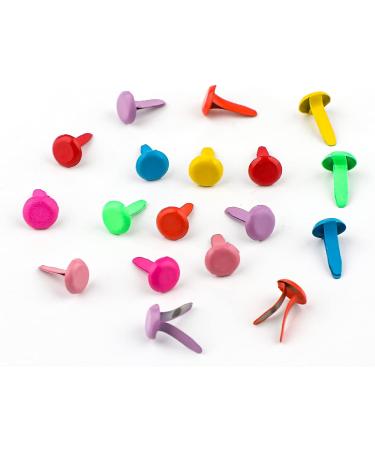 AIEX 600pcs Round Copper Split Pins for DIY Crafts - 0.47x0.3inch (Multicolored) - Buy Online on GoSupps.com