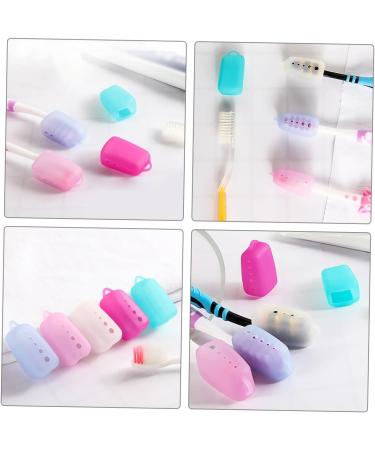 Zerodeko 15 Pcs Portable Toothbrush Head Covers - Travel Electric Toothbrush Caps - Assorted Colors for Electric & Manual Toothbrushes - Buy Online on GoSupps.com