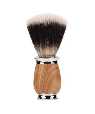 Razor brush for men soft foam of professional handmade beard razor brush with wooden handle comfortable facial care tool suitable for the salon at home