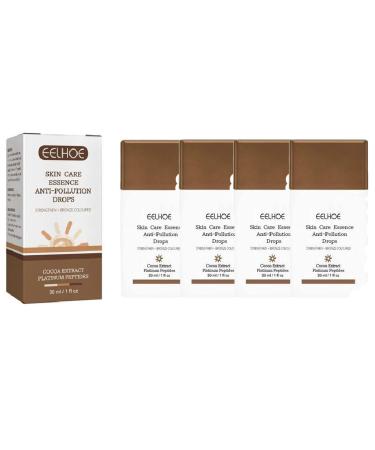 Drunk Elephant Bronzer Drops Anti-Pollution Bronzing Drops with Peptides Seren Liquid Bronz Cream For Face and Body Liquid Bronzing Serum against Fine Lines and Folds 4PCs