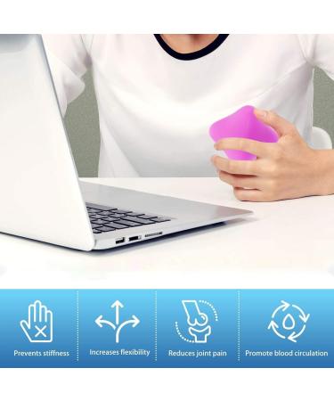 JECOMPRIS Hand Massage Exercise Balls - Deep Tissue Self Massage for Hands Palms & Back | International Shipping Available - Buy Online on GoSupps.com