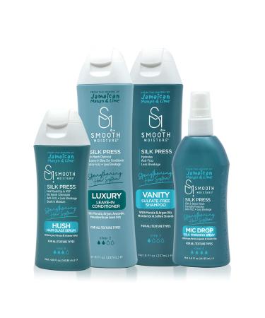 SMOOTHMOISTURE Luxury Leave-In Hair Conditioner - Silk Press & Blow Out (8 oz) - Buy Online on GoSupps.com