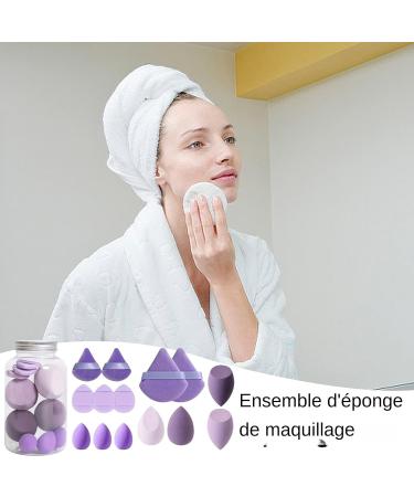 Beauty Sponge Blender Face Setting | Set Concealer Sponge for Face Makeup Beauty Sponge for Cream Powder Application purple - Buy Online on GoSupps.com