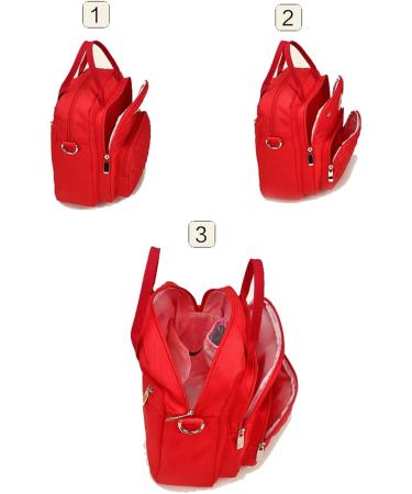 LCY Designer Baby Accessories Bag | Small Diaper Organizer Messenger Backpack | Stylish Rose Diaper Bag for Moms - Buy Online on GoSupps.com