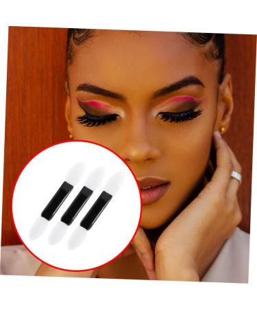 OHPHCALL 100pcs foam sponge eye makeup brush eyeshadow brush kit Eye shadow brush Oval sponge stick travel - Buy Online on GoSupps.com