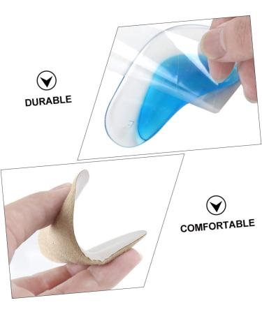 FOMIYES 8 Pairs Arch Support Pads - Reusable Gel Insoles for Plantar Fasciitis | Comfortable Arch Inserts for Men & Women - Buy Online on GoSupps.com