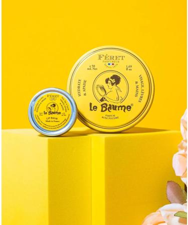 Feret Le Baume Multi-Purpose Balm Rose Poudr Deeply Hydrating Moisturizer for Dry Cracked Skin Cuticles - Natural Lip Balm with Shea Butter & Honey-Made in France Pack 2-50ml/1.7 Ounce Rose Poudr 1.7 Ounce - Set of 2 - Buy Online on GoSupps.com