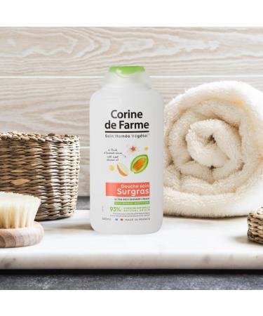 Corine de Farme Surgras Almond Oil Shower Cream 500ml - Nourishing Moisturizer for Soft Skin | International Shipping - Buy Online on GoSupps.com
