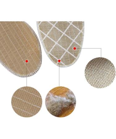 Supvox Bamboo Charcoal Insole Deodorant Shoe Cushions - 3 Pairs | Sweat Absorption Foot Inserts for Men and Women - Size 38 - Buy Online on GoSupps.com