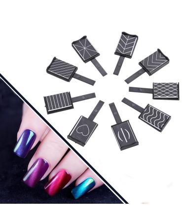 11pcs Cat Eye Gel Magnet Set | High Magnetic UV Polish for Stunning Nail Art - Buy Online on GoSupps.com