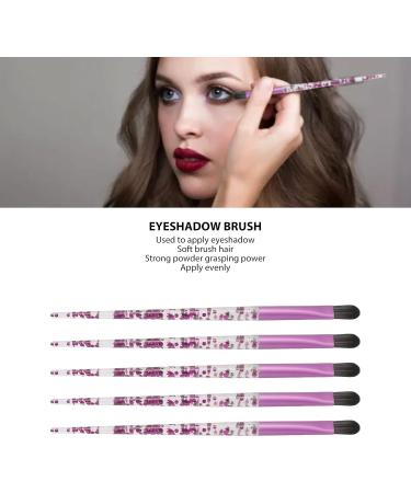 Verdant Touch 5 Pcs Makeup Brush Set Foundation Eyeshadow Soft Bristles with Glitter Handles for Concealer Foundation - Buy Online on GoSupps.com