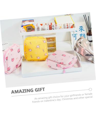 Buy Healeved 6 pcs Storage Bags for Women's Bandages & Menstrual Items - Zipper Pocket Cute Oxford Fabric Perfect for Tampons & More! - Buy Online on GoSupps.com