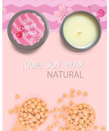 12-Piece Fragrance Candle Gift Set - Natural Soy Wax Aromatherapy Candles for Women | Perfect for Mother's Day Christmas & Valentine's Day - Buy Online on GoSupps.com