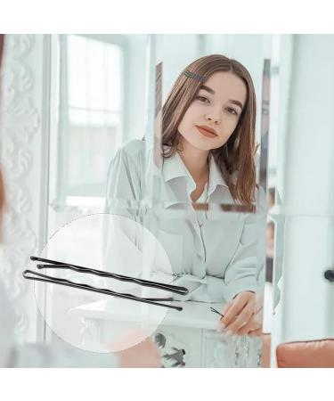 150pcs Black Hair Grips 7cm/2.75in Long Bobby Pins for Women & Girls - Ideal for Makeup & Hair Styling - Buy Online on GoSupps.com