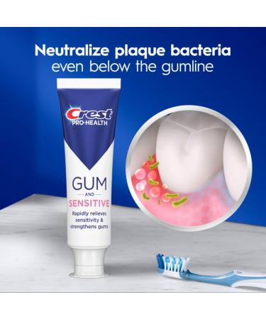 Crest Pro-Health Sensitive and Gum All Day Protection Toothpaste 4.8 oz- Anti cavity Antibacterial Fluoride Clinically Proven Sensitivity 4.8 Ounce (Pack of 1) - Buy Online on GoSupps.com