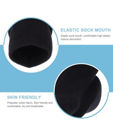 Beaupretty Invisible Heel Elevators - Moisturizing Sock Cushions for Men & Women | 12.5x11 cm Pink Insoles - Buy Online on GoSupps.com