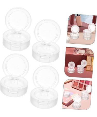 FRCOLOR 4pcs Blush for Cheeks Plastic Eyeshadow Pan Small Cosmetic Pans Eye Shadow Travel Highlight Box - Buy Online on GoSupps.com