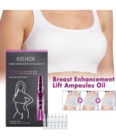 7-Piece Breast Lift Ampoule Oil - Essential Massage Care for Natural Enlargement | Violet 1 PCC - Buy Online on GoSupps.com