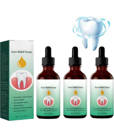 Dentizen Gum Relief Drops, 30ml Gum Relief Drops, Gum Repair Serum Rejuvenate Your Gums With Ease Relief Gum Sensitivity and Bleeding Gums (1 Pcs)