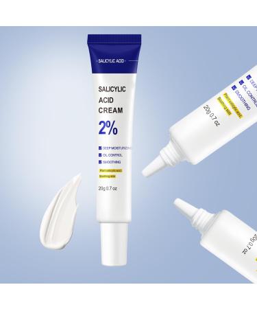 Moisturizing Salicylic Acid Face Cream Hydrating Salicylic Acid Cream For Face Alicylic Acid Face Cream For Oily Skin 20g 0.7oz - Buy Online on GoSupps.com