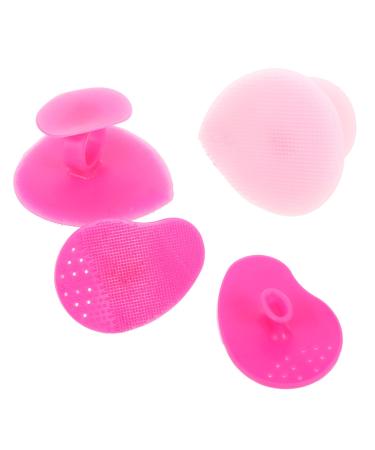 Beaupretty Cleanser Silicone Cleansing face Cleanser for Women Silicone face Washer Manual Facial Silicone face Scrubber for Women Face Cleansing Parts Household Silica Gel Miss face Brush