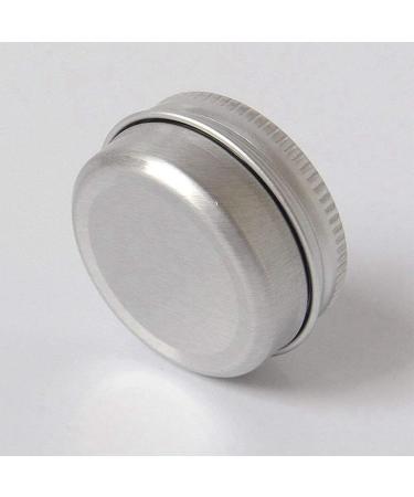 ENERRGECKO 75x 15Ml Aluminium Tin Make Up Candle Pots Capacity Empty Big Cosmetic/Candle//Hair Product - Buy Online on GoSupps.com