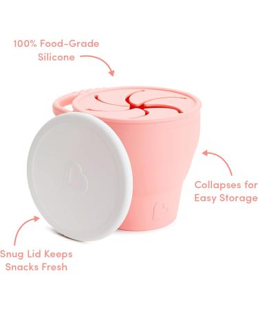 Munchkin C'est Silicone Baby Weaning Pot: Collapsible Snack Catcher & Food Storage Container - Buy Online on GoSupps.com