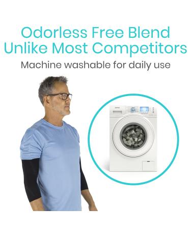 Vive Elbow Compression Sleeve - Golf & Tennis Brace for Tendonitis, Arthritis & Cubital Tunnel - Waterproof Support Wrap for Men & Women (Medium) - Buy Online on GoSupps.com