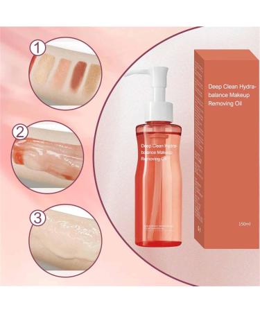 IAEXUOQC Deep Cleansing Makeup Remover Oil Gentle Facial Pore Cleansing Oil Light Cleansing Oil Makeup Remover for All Skin Types - Buy Online on GoSupps.com