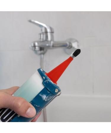 Homoyoyo Caulking Nozzle Set Stainless Steel Caulking Finishing Tool Practical Caulking Extension Nozzle - Buy Online on GoSupps.com