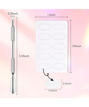 Makartt Nail Shaver Spatula Set - Stainless Steel Nail Push Pusher for Manicure & Artificial Nail Removal - Buy Online on GoSupps.com