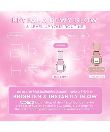 Glow Recipe Holiday Ornament & Travel Size Niacinamide Dew Drops - Hydrating Serum & Highlighter with Hyaluronic Acid - Lightweight Facial Serum (15 ml) for Glowing Skin - Buy Online on GoSupps.com