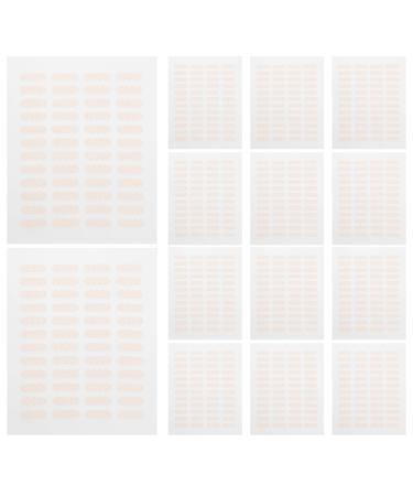 Beavorty 1 Set Invisible Double Eyelid Tape Eyelid Correcting Strips Makeup Supplies for Hooded Eyes Droopy Lids Instant Eyelid Lift with Fork Tweezers and Spray Bottle