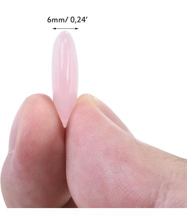 Crystear's 10 Color Gemstone Heart Stones - 20mm Hand-Carved Crystal Healing Thumb Stones & Lucky Charms - Buy Online on GoSupps.com