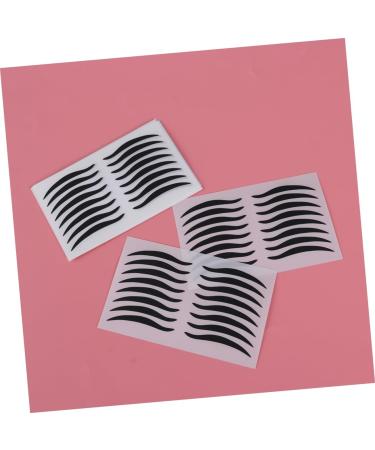 PLAFOPE 80 Pairs Eyeliner Eyeshadow Sticker Eyeliner Stickers LED Eyeliner Strip Crease Eyeline Tape Black - Buy Online on GoSupps.com