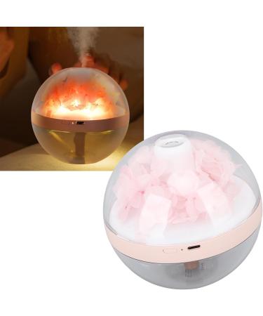 Pink Eternal Flower Essential Oil Diffuser | Aromatherapy LED Humidifier | 270ml Tank 30-50ml/h Spray Volume | Battery-Operated - Buy Online on GoSupps.com