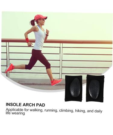 Silicone Arch Support Orthotic Insoles for Plantar Fasciitis - 1 Pair | Cushioned Arch Sleeves - Buy Online on GoSupps.com