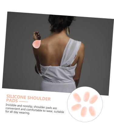 JECOMPRIS 3 Pairs Shoulder Pads for Clothing Silicone Shoulder Pads Shoulder Pads for Girl Pink - Buy Online on GoSupps.com