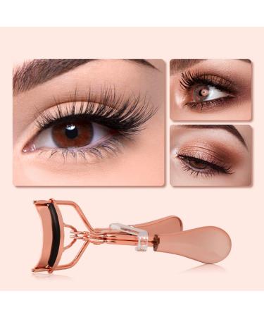 Eyelash Curler with Comb Metal Lash Curler with 2 Refill Pad Precision Lash Curling Tool for Women Girl Eye Makeup Tool Lash Curler with Comb - Buy Online on GoSupps.com