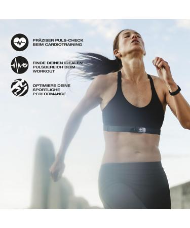 FitEngine Unisex Adult Heart Rate Monitor - Black One Size | Shop Now for International Shipping - Buy Online on GoSupps.com