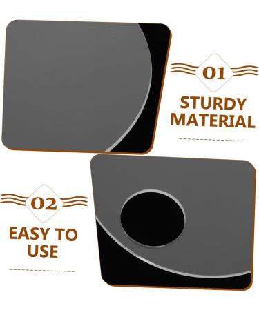  Ipetboom Ipetboom Cosmetic Mixing Palette with 1 Spatula Foundation Mixing Tray Travel Size Palette for Beginner Artists - Buy Online on GoSupps.com