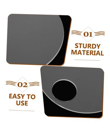 2 Sets Makeup Palette Tools | Acrylic & Metal Blending Palette for Foundation & Pigment Mixing International Shipping Available - Buy Online on GoSupps.com