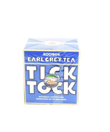 Tick Tock - Earl Grey Rooibos Tea - 40 bags x 4