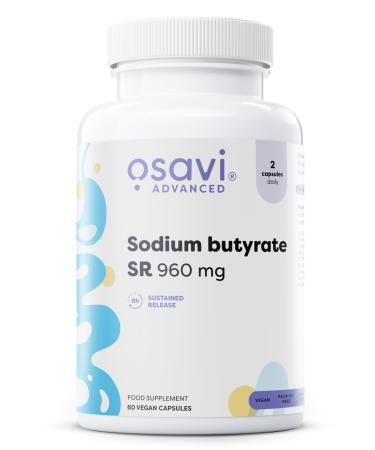 Sodium butyrate SR 960mg - 60 vegan capsules