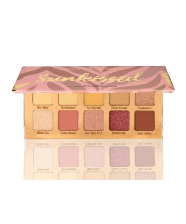 SunKissed Summer Pigment Palette | 10 Shades + Makeup Remover Puff Best International Shipping - Buy Online on GoSupps.com